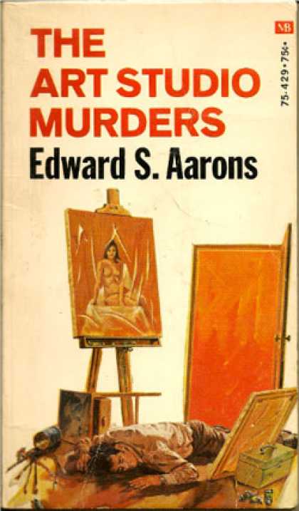 Vintage Books - The Art Studio Murders - Edward S. Aarons