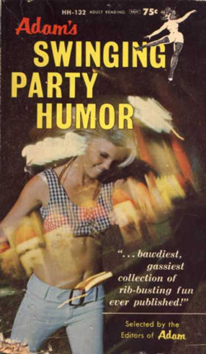 Vintage Books - Adam's Swinging Party Humor - Editors of Adam