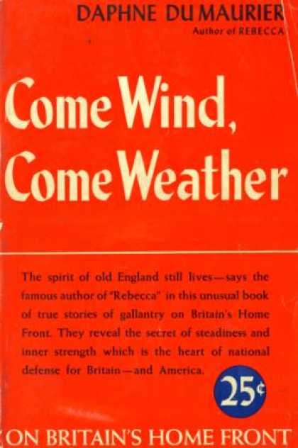 Vintage Books - Come Wind, Come Weather - Daphne Du Maurier