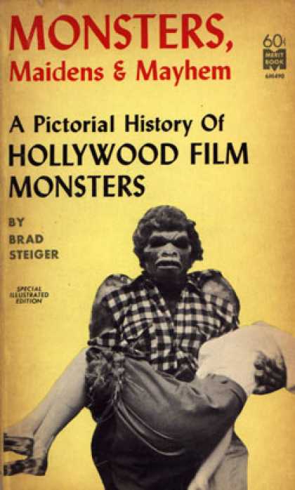 Vintage Books - Monsters, Maidens & Mayhem: A Pictorial History of Hollywood Film Monsters - Bra