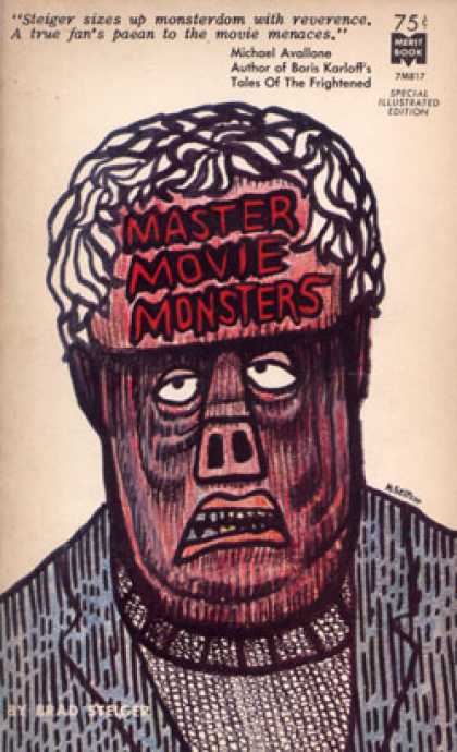 Vintage Books - Master Movie Monsters - Brad Steiger
