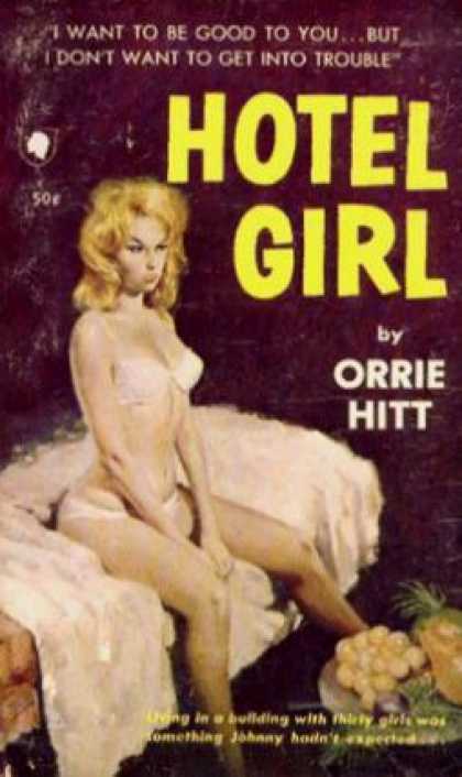 Vintage Books - Hotel Girl - Orrie Hitt