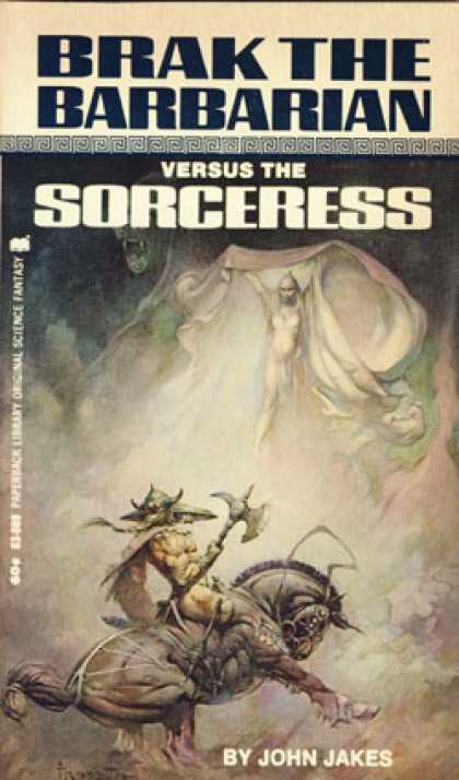 Vintage Books - Brak the Barbarian Versus the Sorceress - John Jakes
