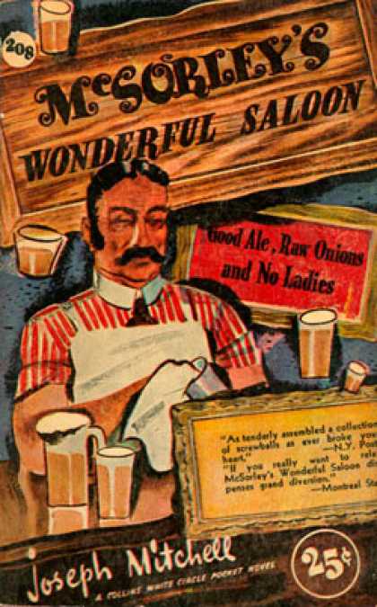 Vintage Books - Mcsorley's Wonderful Saloon - Joseph Mitchell