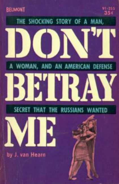 Vintage Books - Don't Betray Me - J. Van Hearn