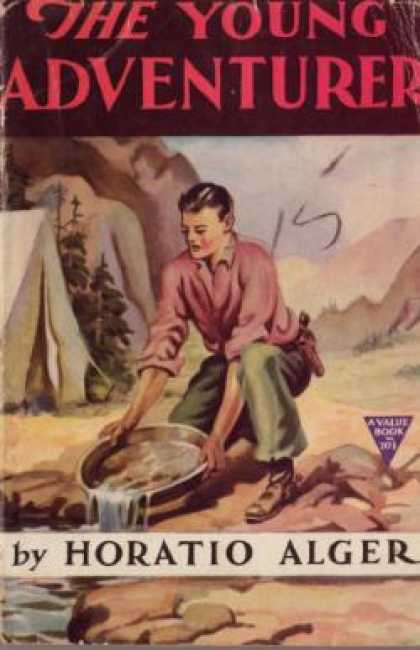 Vintage Books - The Young Adventurer - Horatio Alger