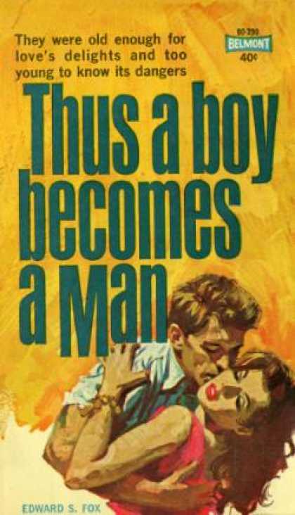 Vintage Books - Thus a Boy Becomes a Man