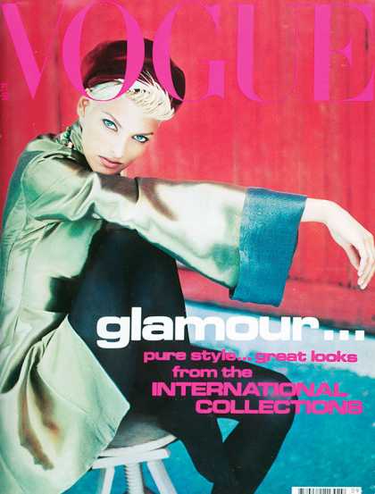 Vogue - Linda Evangelista - September, 1991