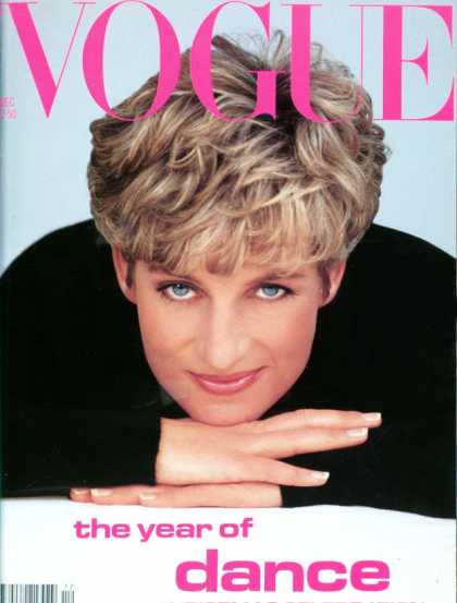 Vogue - Diana, Princess of Wales - December, 1991