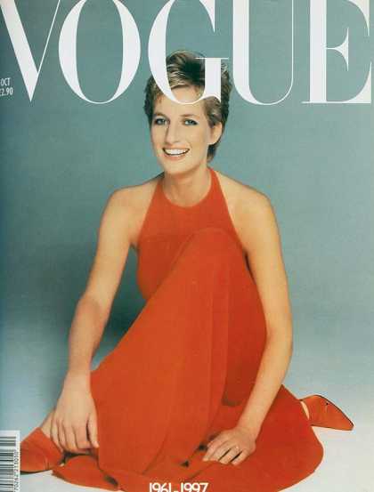 Vogue - Diana, Princess of Wales - October, 1997