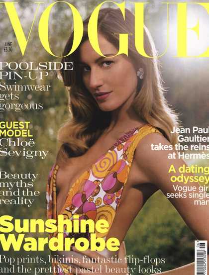 Vogue - Gisele Bundchen - June, 2004