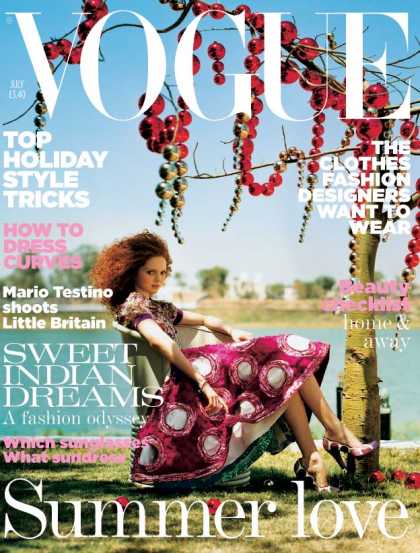 Vogue - Lily Cole - July, 2005