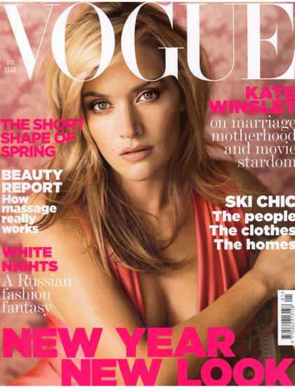 Vogue - Kate Winslet - January, 2007
