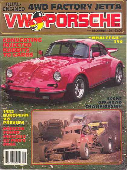 VW & Porsche - December 1981