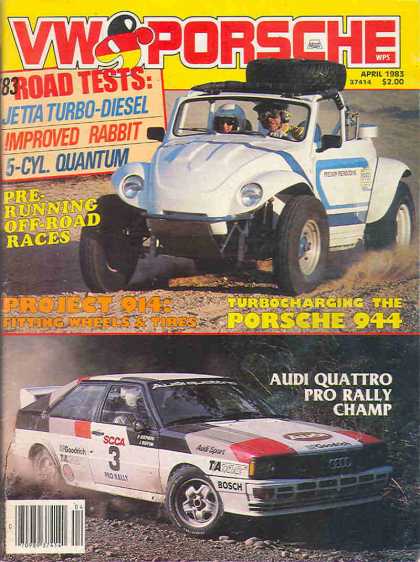 VW & Porsche - April 1983