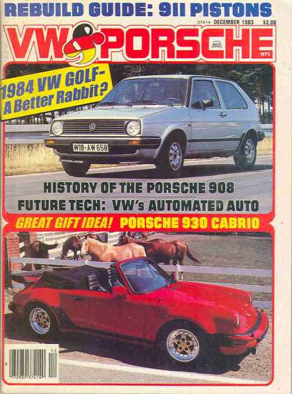 VW & Porsche - December 1983