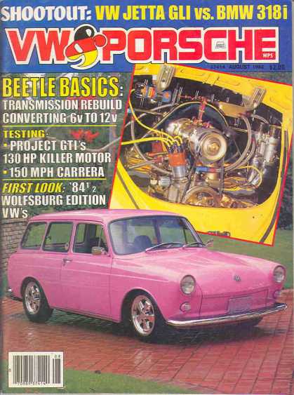 VW & Porsche - August 1984