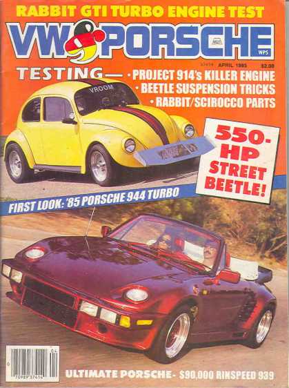 VW & Porsche - April 1985