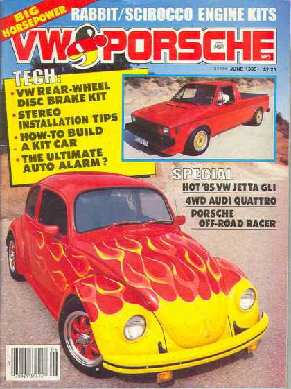 VW & Porsche - June 1985