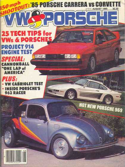 VW & Porsche - August 1985