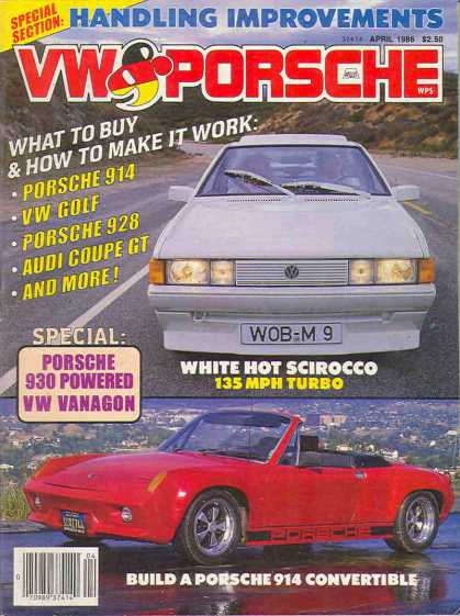 VW & Porsche - April 1986