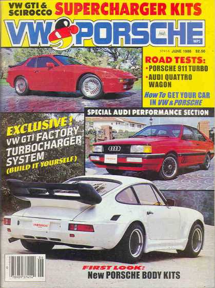 VW & Porsche - June 1986