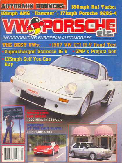 VW & Porsche - February 1987