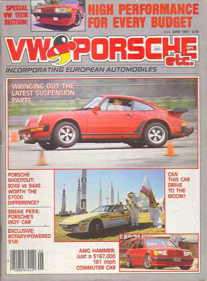 VW & Porsche - June 1987