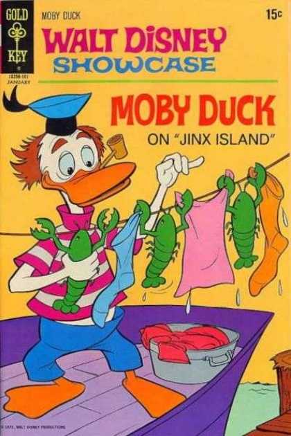 Walt Disney Showcase 2 - Moby Duck On Jinx Island - Pipe - Lobster - Laundry - Boat