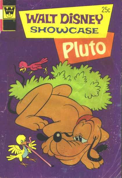 Walt Disney Showcase 23 - Pluto - Little Birds - Pluto And Birds - Walt Disney Pluto - Showcase Pluto