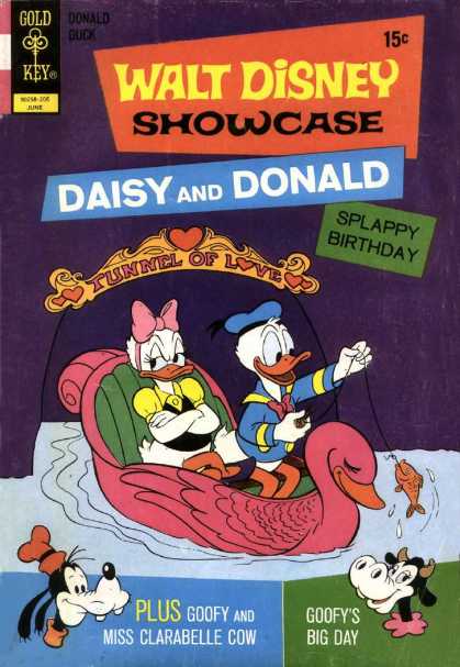 Walt Disney Showcase 8 - Tunnel Of Love - Miss Clarabelle Cow - Donald Duck - Goofey - Daisy Duck