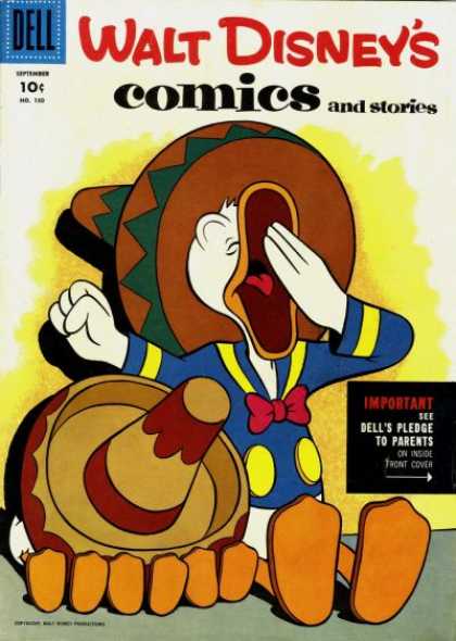 Walt Disney's Comics and Stories 180 - Sombrero - Donald Duck - Walt Disney - Stories - Dell
