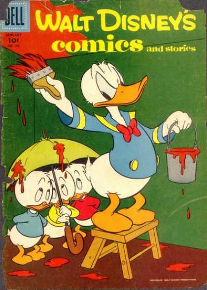 Walt Disney's Comics and Stories 196 - Walt Disney - Donald Duck - Huey - Duey - Luey