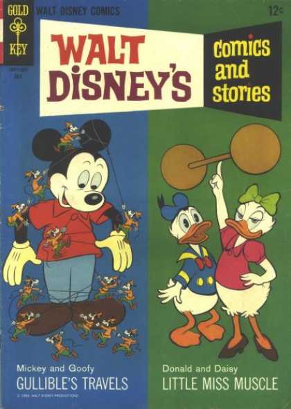 Walt Disney's Comics and Stories 310 - Gold Key - Mickey - Goofy - Donald - Daisy