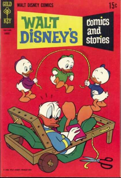 Walt Disney's Comics and Stories 335 - Donald Duck - Hewey - Dewey - Louie - Jump Rope