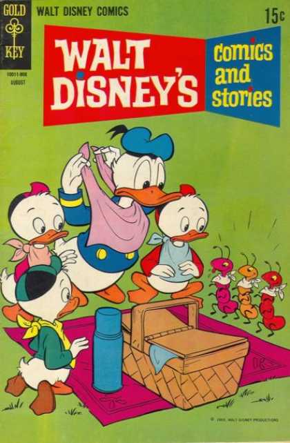 Walt Disney's Comics and Stories 347 - Gold Key - Donald Duck - Huey - Duey - Nephews