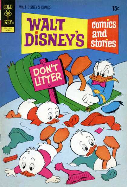 Walt Disney's Comics and Stories 379 - Donald Duck - Hewey - Dewey - Louie - Gold Key