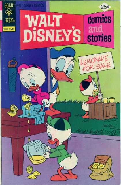 Walt Disney's Comics and Stories 420 - Saw - Sale - Lemonade Stand - Lemons - Workbench