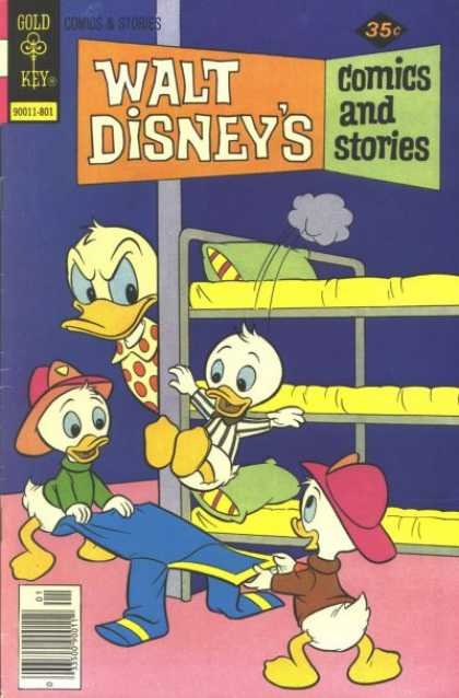 Walt Disney's Comics and Stories 448 - Donald Duck - Huey - Dewey - Lewey - Bunk Bed