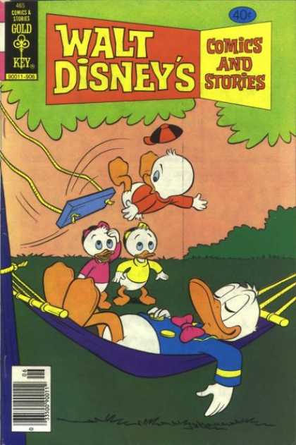 Walt Disney's Comics and Stories 465 - Donald Duck - Huey - Dewey - Louie - Park