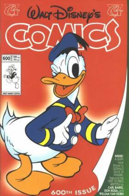 Walt Disney's Comics and Stories 600 - Donald Duck - 600th Issue - Inside - Don Rosa - William Van Horn