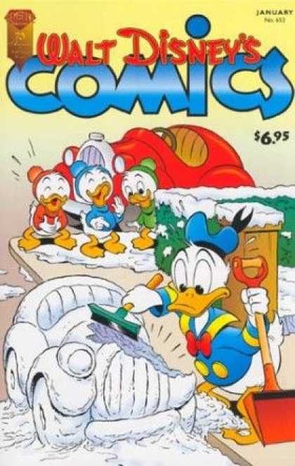 Walt Disney's Comics and Stories 652 - Donald - Snow - Huey - Duey - Luey