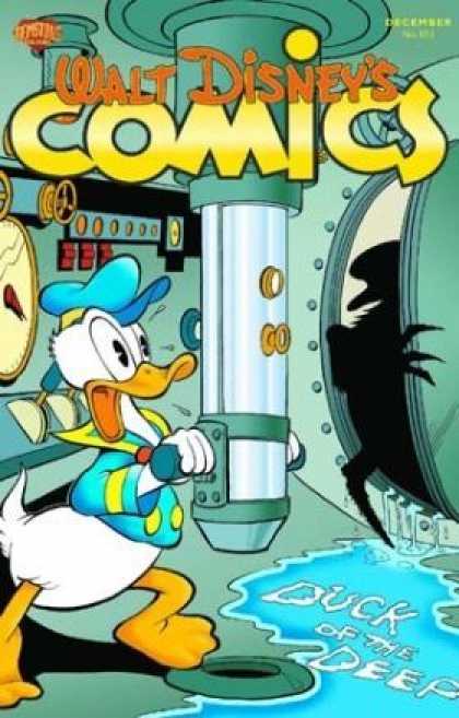 Walt Disney's Comics and Stories 653 - Donald Duck - Leak - Periscope - Shadowy Beast - Submarine