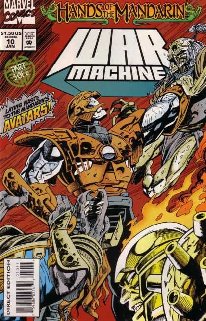 War Machine 10 - Mandarin - Avatars - War - Fire - Skeletons - Bob Wiacek