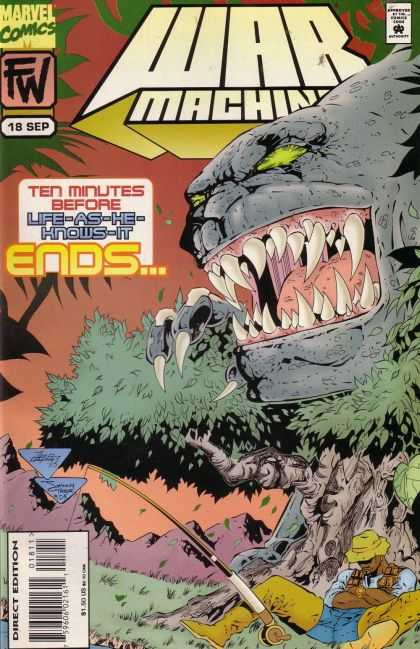 War Machine 18 - Marvel Comics Superhero - Tank - The End Of Life - Teeth Machine - Marvel Comics Classic