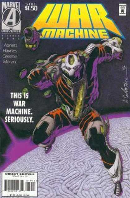 War Machine 19 - Marvel - Haynes - Abnett - Greene - Moran
