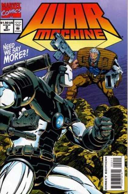 War Machine 2 - Need We Say More - Gun - Rocks - Battle - Fist