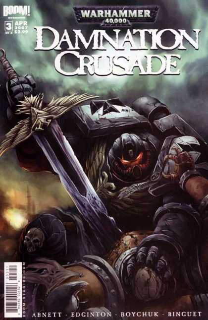 Warhammer 40000: Damnation Crusade 3 - Warhammer - Sword - Man - Armor - Killing