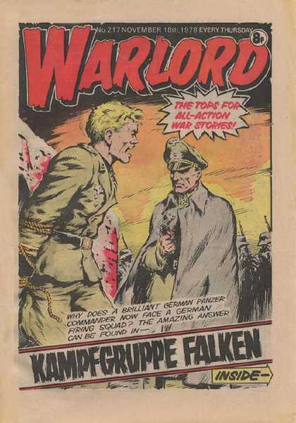 Warlord (Thomson) 217 - Warlord - German - Nazis - Panzer - War