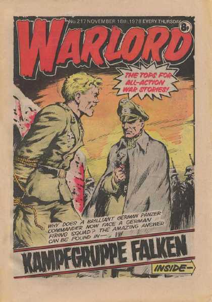 Warlord (Thomson) 217 - Warlord - German - Nazis - Panzer - War